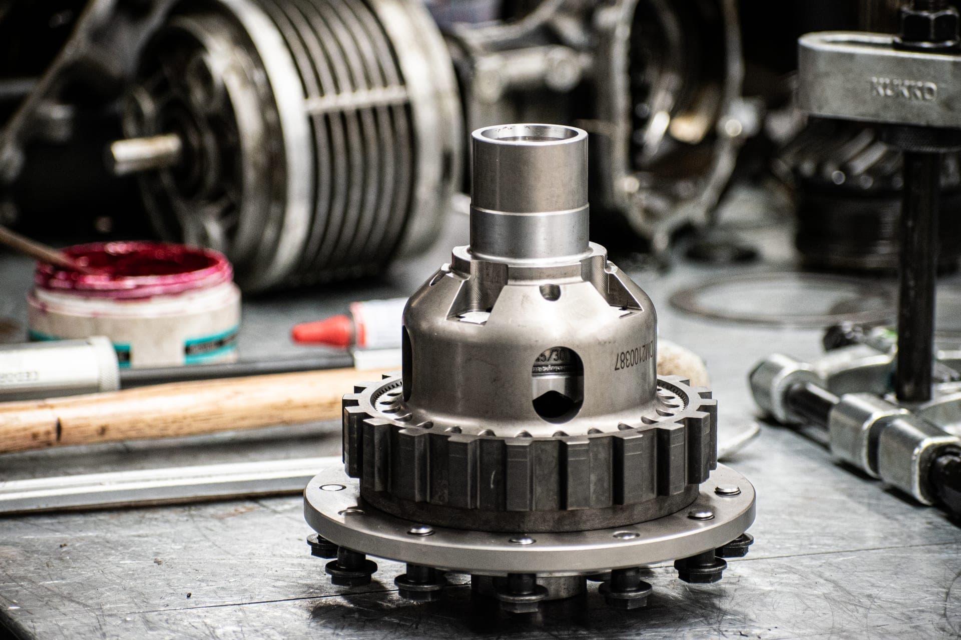 Sperrdifferential (Lamellensperre) vor dem Einbau